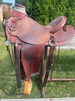 Westernové sedlo WADE -