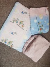 Krepové povlečení+prostěradlo