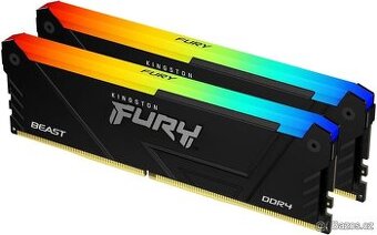 Kingston FURY 16GB KIT DDR4 3200MHz CL16 Beast Black RGB