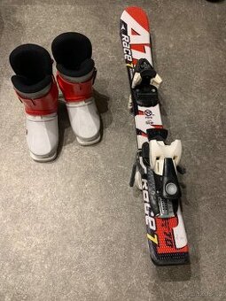 Dětské lyže 70 cm Atomic + lyžáky Atomic 25,5