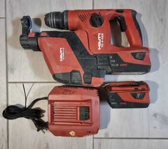 Hilti TE4 s odsávaním baterkami a rýchlonabíjačkou