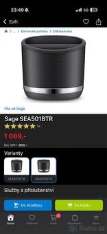 Knockbox Sage - odklepávač na kávu