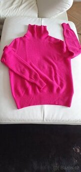 Kašmír 100% svetr rolák vel.40