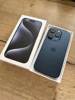 IPhone 15 Pro 256GB Blue Titanium