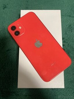 iPhone 12 128GB Červený Baterie 93%