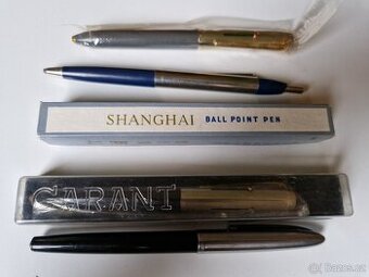 Retro čínská pera a další