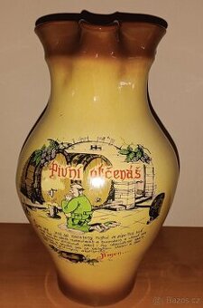 KERAMICKÝ DŽBÁN NA PIVO objem 4,5l - 8,5 piv