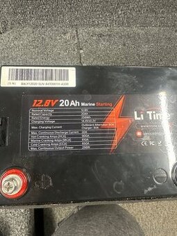 Startovací LifePO4 baterie 12V, 20Ah Li-Time
