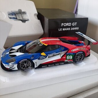 Výpredaj 1:18 Ford gt Le mans Autoart