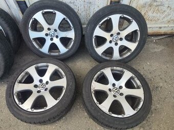 17"letní alu sada 5x112 origo VW Touran Cross 215/50 235/45