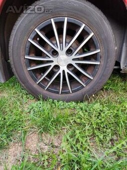 Alu disky + letní pneu Citroen C3 14