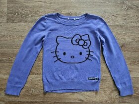 Lehký svetr Hello Kitty vel. 140
