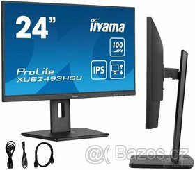 iiyama XUB2493HSU 24 "- profi monitor -->IPS LED,100mHz