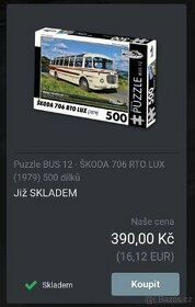 Puzzle - Škoda 706 RTO LUX (1961) - 1