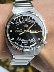 Orient “vecny kalendar” hodinky / retro watch