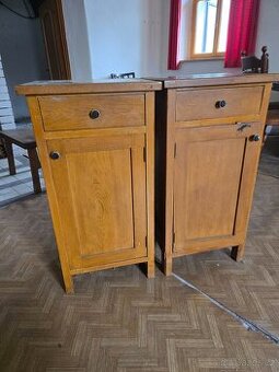 Prodám dva stolky 83x35x42cm, i jednotlivě. - 1
