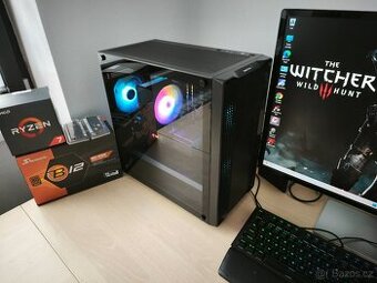 Herní 8-jádro  Ryzen 7-2700 /32GB RAM/ RX5600XT/SSD 1TB/W11