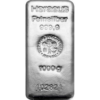 Investiční stříbro 1kg