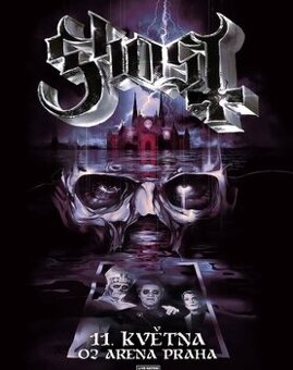 GHOST (STÁNÍ) Praha O2 arena  11.5.2025 - prodám  1-2 lístky