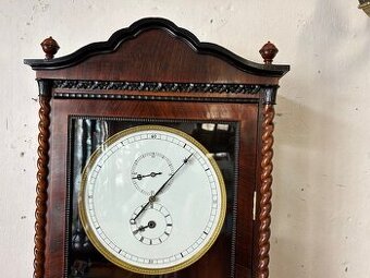 Velký regulátor biedermeier 150 cm.