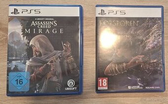 PS5 hry, AC: Mirage + Forspoken