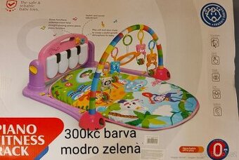 Hraci podložka  modro zelena