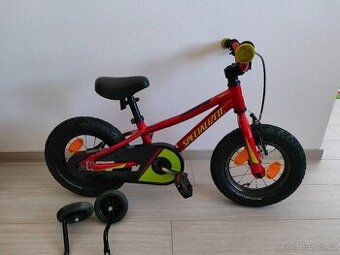 Dětské kolo Specialized Riprock 12" + balanční kolečka
