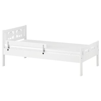 Dětská postel 160x70cm IKEA Kritter vč. matrace a bočnice