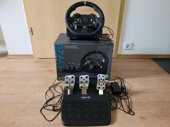Logitech G920 volant + pedály, záruka do 11/2026