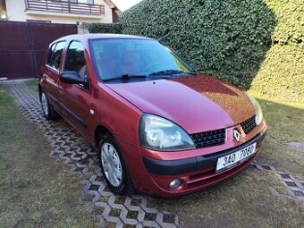 Renault Clio II,1.2 16V 55kW, KLIMA, 5DV, ČR, Servisní Kniha