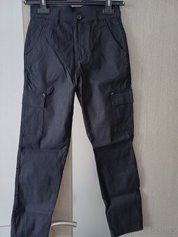 Nové outdoorové černé kalhoty zn. Hip & Hopps vel. 146