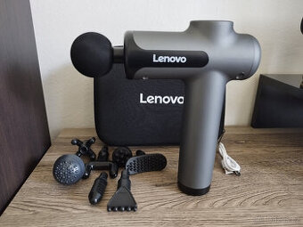 Masážní Pistole + 8 másážních nástavců (Lenovo)