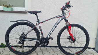 Trekové kolo KRON TX-100, Kotouč. brzdy, Řazení Shimano