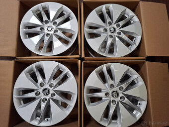 Nové orig. alu disky Škoda Octavia IV 5x112 7x16 ET46