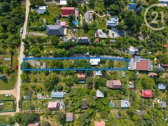 Prodej zahrady s chatou 53m2 v Popůvkách, CP 1127m2