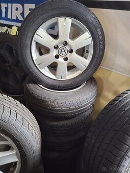 Alu kola Volkswagen, R14 + letní pneu 165/70 R14