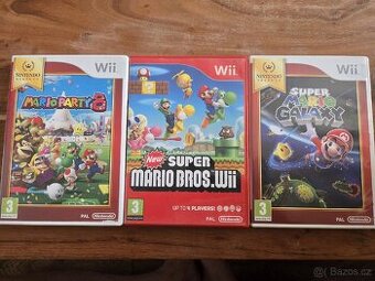 Hry Mario na Nintendo Wii