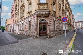 Prodej nebytového prostoru 74 m2 + sklep v místě budoucího m