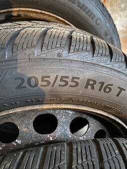 Zimní pneu 205/55R16 + disky