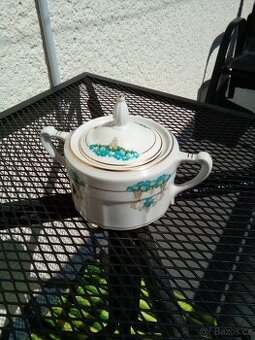 Retro porcelánová cukřenka