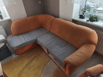 Gauč rozložitelny (sedací souprava