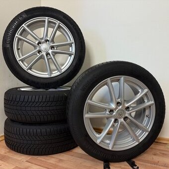 AUDI/ŠKODA/VW/SEAT 5x112 R17 ET45+ZIMNÍ 215/55R17 7/3,5mm
