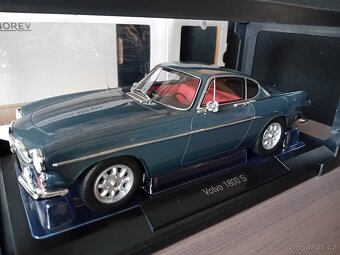 Honda CRX 1990 a Volvo 1800 S 1969 ltd.1/500  1:18  Norev