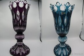 ceasar crystal flamenco váza barevný křišťál