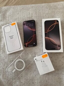 IPhone 16 Pro Gold  12měs záruka