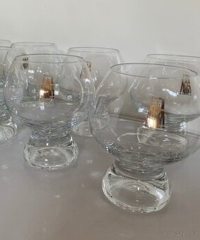 Rarita Sklenice na koňak s logem Hotel Praha