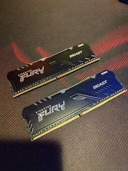 Kingston FURY 32GB KIT DDR4 3200MHz CL16 Beast RGB
