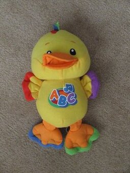 Hračka - mluvící kachna - zn. Fisher Price