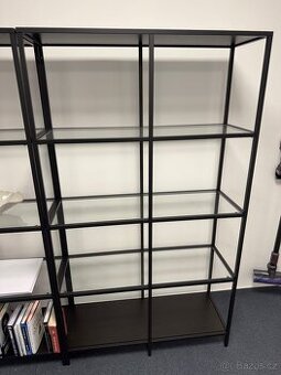 Krasna ikea cerna knihovna sestava