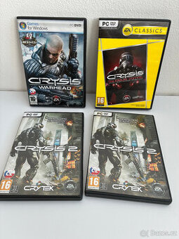Použité PC hry série Crysis CZ